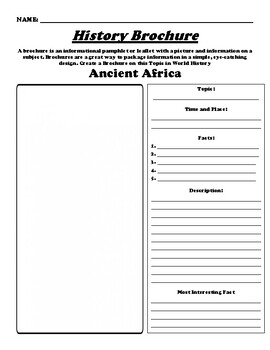 Ancient Africa Worksheet Packet By BEST Educational Consulting TPT