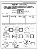 Atomic Structure Worksheet Teaching Resources Teachers Pay Teachers