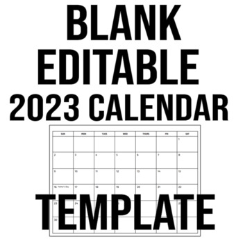 Blank Calendar Template Word Calendar For Planning Yearly Blank