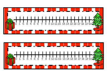 Christmas Number Line Freebie By St And Learning Lane Tpt