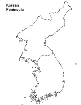South Korea Map Outline White Background High Res Vec Vrogue Co