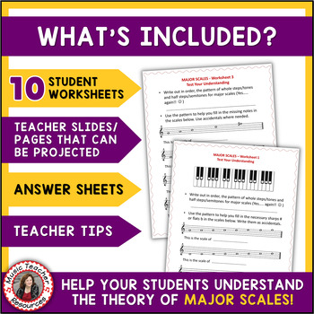 Music Scales Worksheet