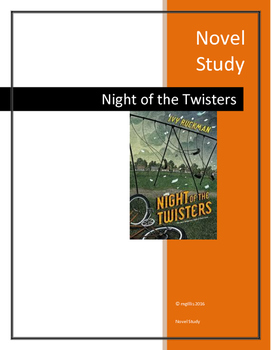 Novel Study Night Of The Twisters By Ivy Ruckman By Get Your Book On