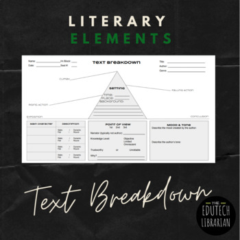 Plot Diagram Graphic Organizer By Jessica Rushing Tpt