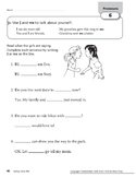 Pronouns I And Me Worksheet Teaching Resources Teachers Pay Teachers