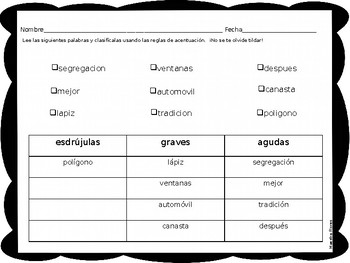 36 Palabras Agudas Graves Y Esdrujulas The Latest Rimen