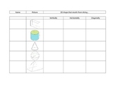 Slicing 3d Shapes Worksheets Teaching Resources TpT