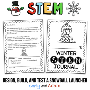 Snowball Fight Challenge Winter STEM Challenge By Carly And Adam STEM