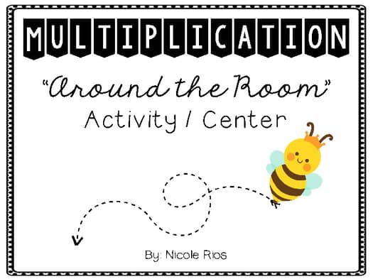 Mrs. Rios Teaches: Multiplication Around the Room Activity and Center