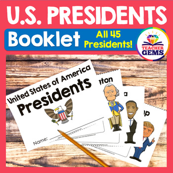 Preview of United States Presidents Booklet or Interactive Notebook