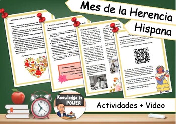 Preview of Mes de la Herencia Hispana | Hispanas que Dejaron su Huella | Spanish
