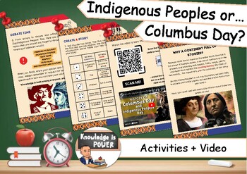 Preview of Columbus or Indigenous Peoples Day? | A Continent Full of History