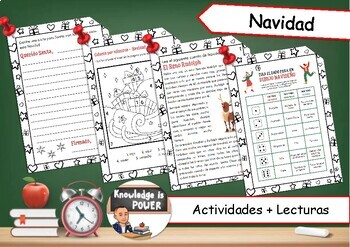 Preview of Navidad | Un cuento de Navidad | Activities + Readings | Spanish