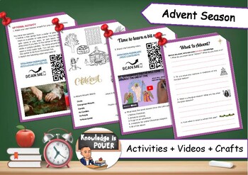 Preview of Advent | Activities + Videos + Crafts