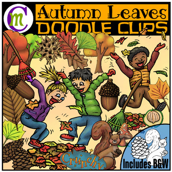 Preview of Autumn Leaves Clipart