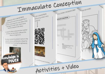 Preview of Immaculate Conception | Readings + Activities + Video