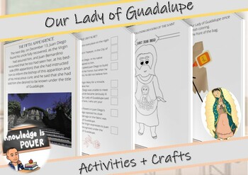 Preview of Our Lady of Guadalupe | Activities + Crafts