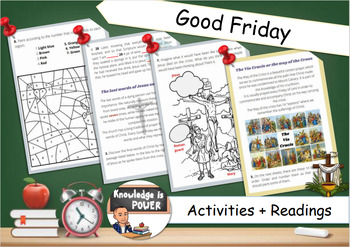 Preview of Good Friday | The Crucifixion of Jesus | Readings + Activities