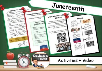 Preview of Juneteenth | Readings + Activities + Video + Craft