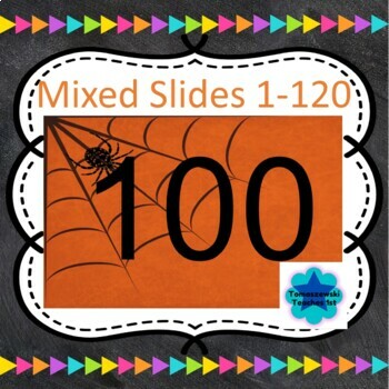 Preview of  1-120 Halloween number recognition 