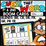 R BLENDS Word Practice Activities BOOM CARDS™ Distance Learning