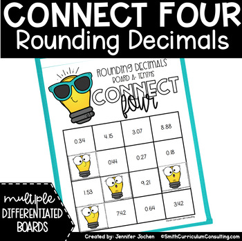 Connect Four Rounding Decimals Game | Rounding Decimals | Teks 5.2C