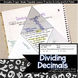 Dividing Decimals with Estimation Lesson for Interactive N