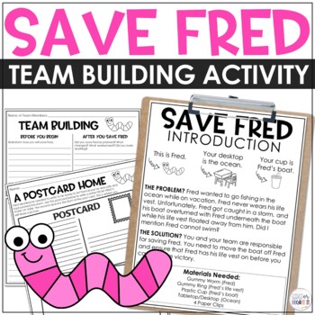 Preview of Save Fred Team Building Activity