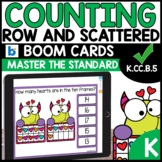Counting Objects BOOM CARDS Distance Learning K.CC.B.5