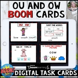 OU and OW Diphthongs BOOM Cards