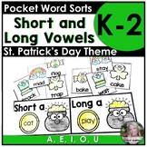 St. Patrick's Day Short and Long Vowel Sort
