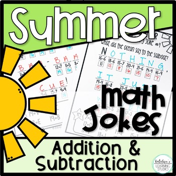 Summer Math Worksheets by Katelyn's Learning Studio | TpT