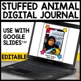 Stuffed Animal Digital Journal | Virtual Journal Back to School
