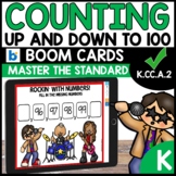 Fill in the Missing Number up to 100 using Boom Cards | K.