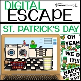 St. Patrick's Day MATH Digital Escape Room using Boom Cards