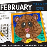 February Color by Code