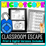 Microscope Mania Classroom Escape Activity [Print & Digital]