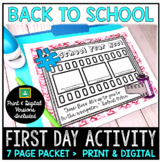 Back to School Packet (print & digital)