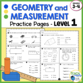 4th Grade Geometry & Measurement Intervention and Test Pre