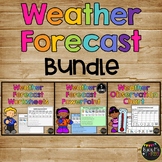 Weather Forecast and Observations BUNDLE for 2nd Grade Science
