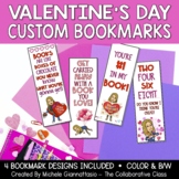 Valentine's Day Bookmarks | Student Gifts | Customize w/ Avatar