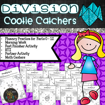 Preview of Division Cootie Catchers