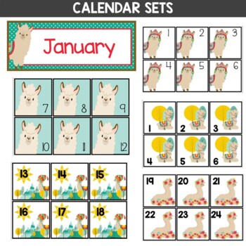 Llama Theme Classroom EDITABLE and PRINTABLE Décor by Oink4PIGTALES