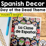 Spanish Binder Covers | Day of the Dead Classroom Decor