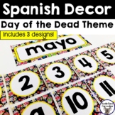 Spanish Calendar | Day of the Dead Classroom Decor