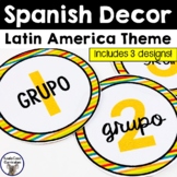 Spanish Labels | Latin America Classroom Decor