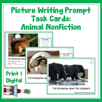 Preview of Animal Writing Prompts