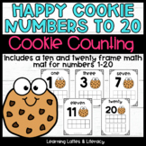 $1 DEAL Cookie Math Activities Ten Frames Kindergarten Num