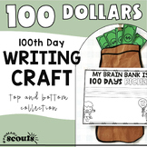 If I had 100 Dollars Writing Craft | 100th Day of School W