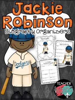 Jackie Robinson Biography Report Organizers ~ Black History Month